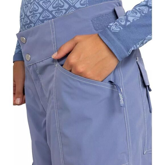 New Roxy Women's Chloe Kim Pant Wild Wind Purple - Picture 2 of 10